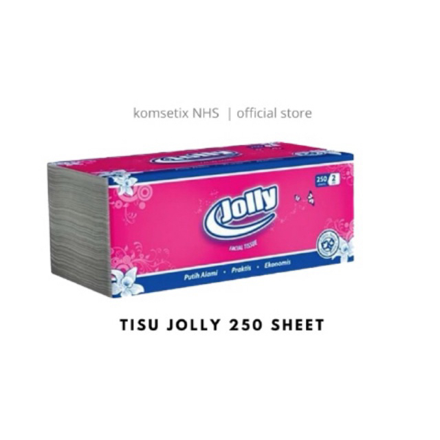 TISSU JOLLY 250 SHEET / TISSUE NICE / TISSU PASEO TRAVEL