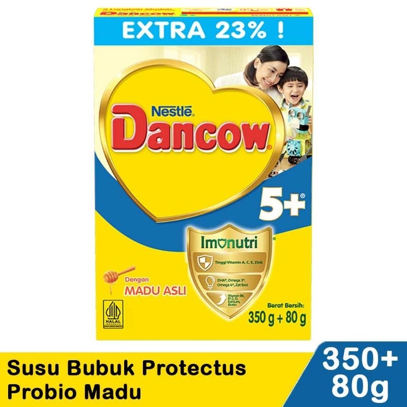 

Dancow 5+ Susu Bubuk Protectus Probio Madu 350G