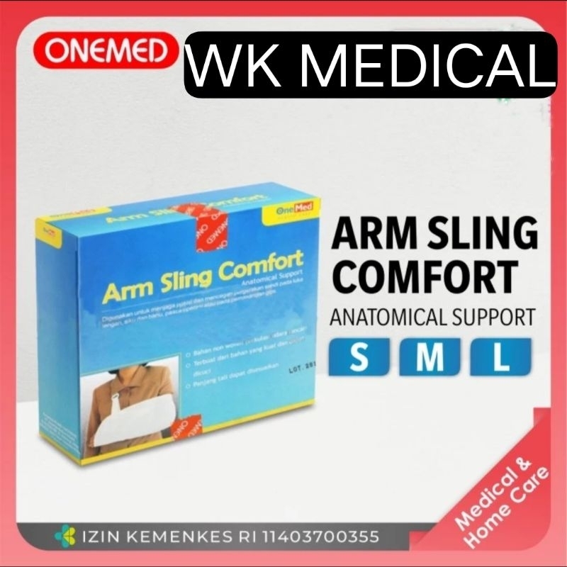 Arm sling comfort  penyangga lengan fraktur patah onemed penyangga siku