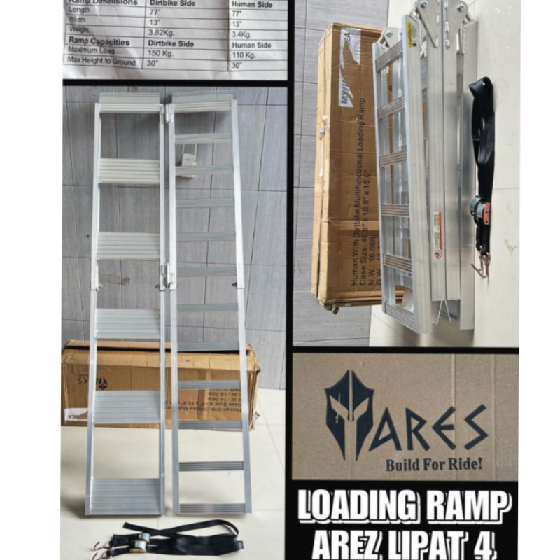 TANGGA MOTOR LOADING RAMP ARES ORIGINAL