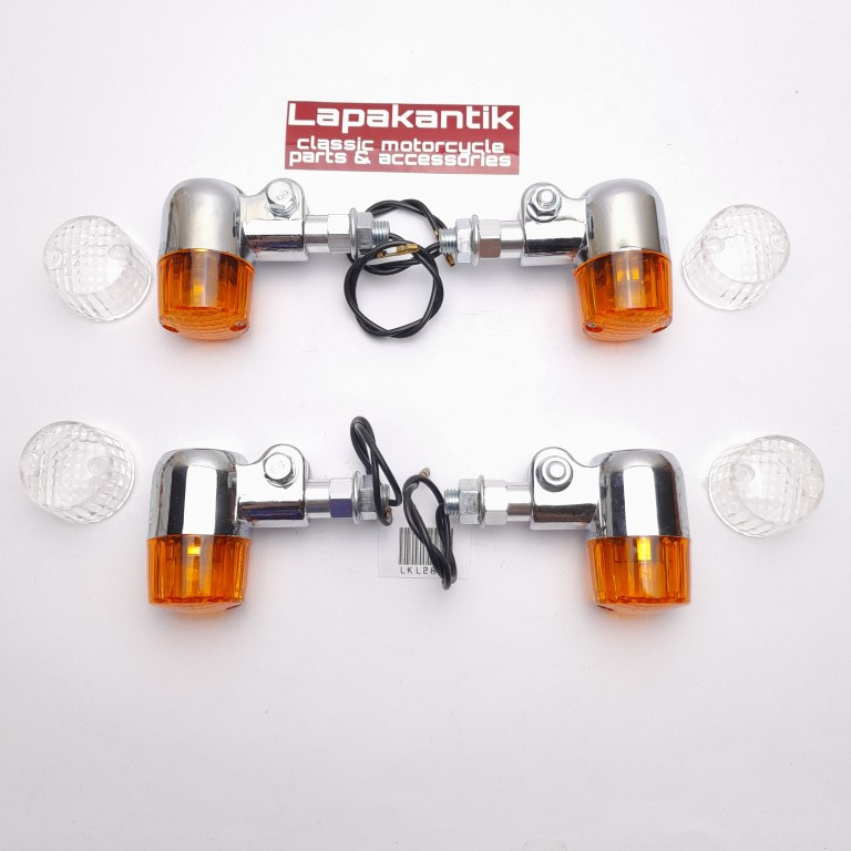 Lampu Sen Palu Variasi Street Cub Jap style Brad Boober CB GL C70 4BJ