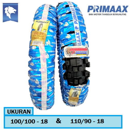 Ban TRAIL 100/100 110/90  RING 18 sk 51 MERK PRIMAAX SK51 BELAKANG REAR TIRES BL TRIL TIRE CROSS RR 