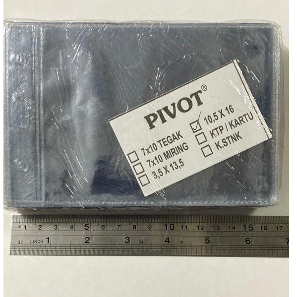 

[1 Pcs] Plastik ID Card Mika 10.5x16cm / Plastik Name Badge Cover Nametag Panitia Mika 10.5x16cm