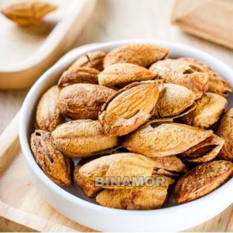 

Kacang Almond Panggang Matang Roasted