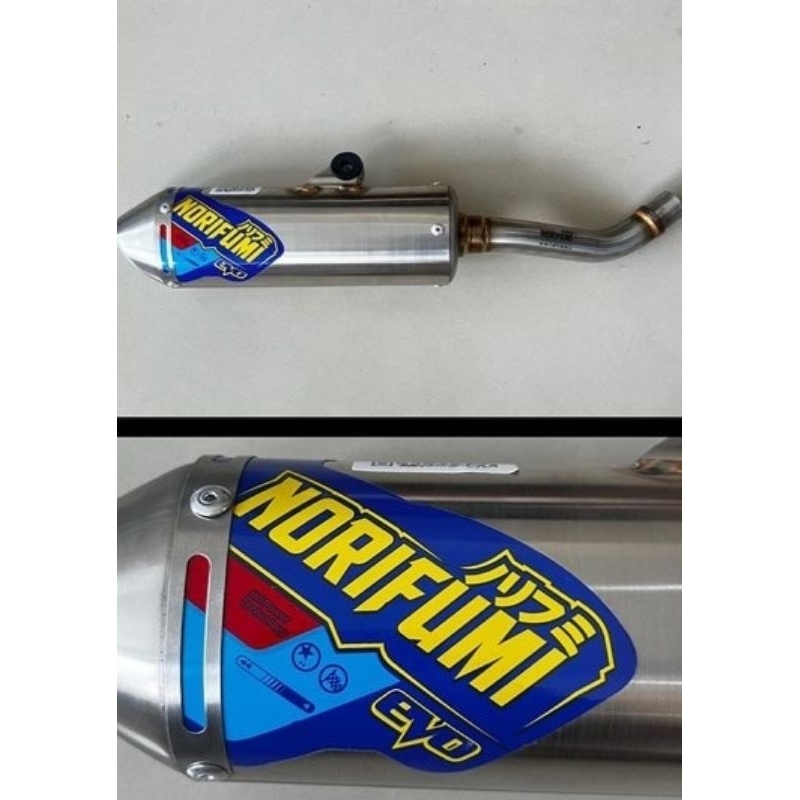 SLENCER EVO YZ 125 & 2 TAK GTX NORIFUMI ORIGINAL