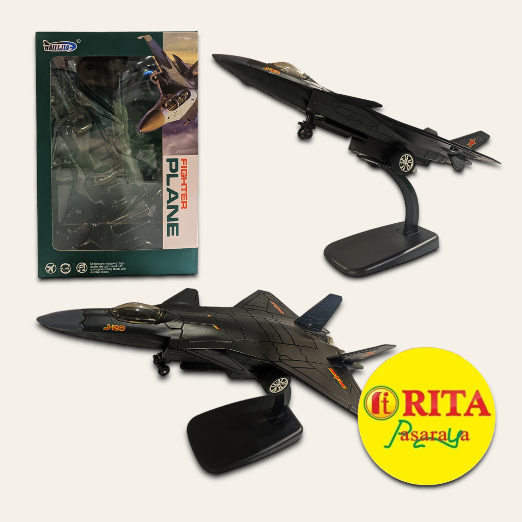 Miniatur Pesawat Tempur J-20