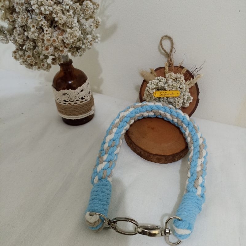 Strap Bag Caterpillar| Strap Kamera | Strap Macrame | Strap tas aestetik | Tali Tas