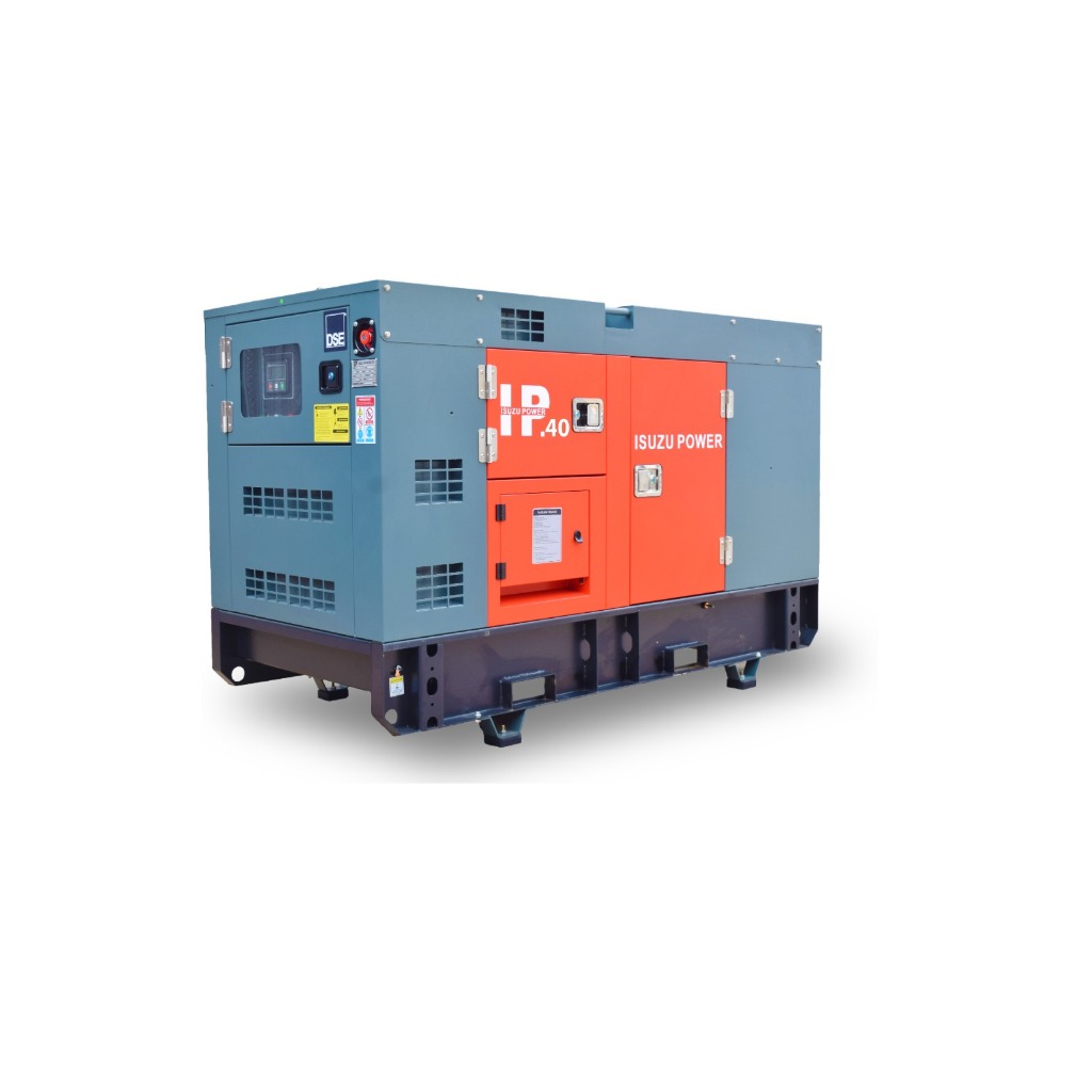 Genset Silent 40 kva 3 phase Isuzu IP 40 KVA Isuzu Power Generator 40 kva 380v