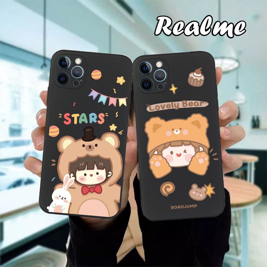 Case Roro Bear Realme 8 Pro 5 Pro