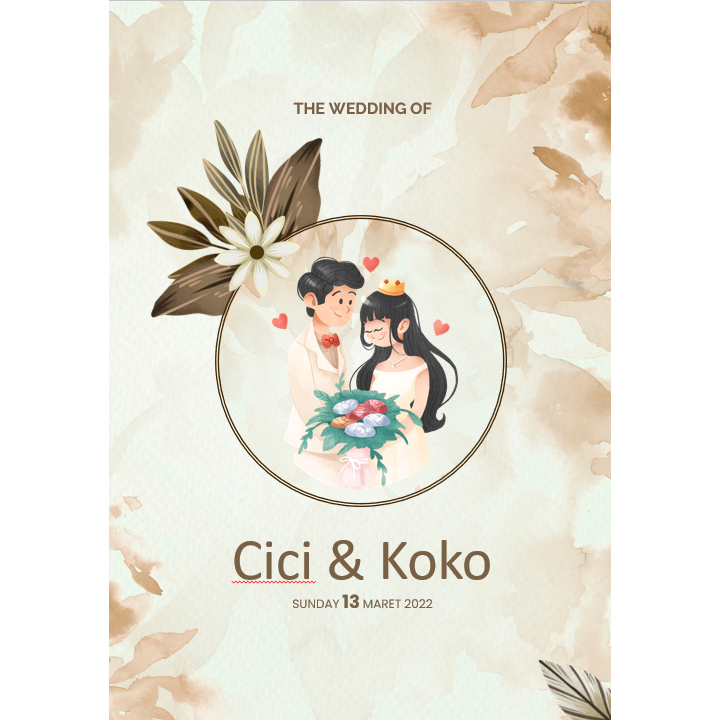 Undangan Digital Pernikahan Video Elegan