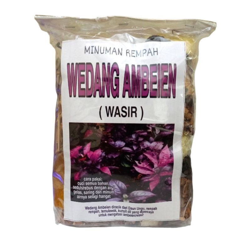 

Wedang Ambeien/Wasir Isi 10 Sachets
