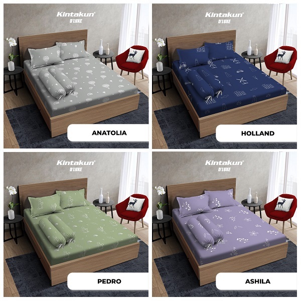 Kintakun Sprei King Gold Edition UK. 180X200X30 Cm