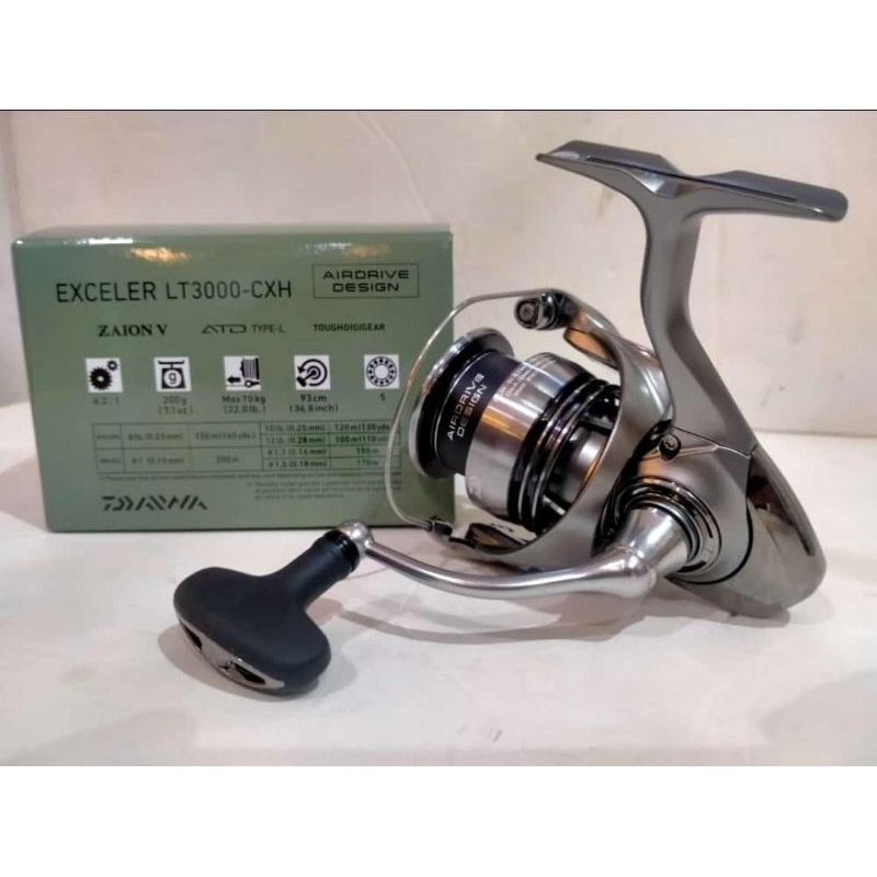 Reel DAIWA EXCELER LT 2023 | 1000-XH | 2500-XH | 3000-CXH | 4000D-CXH | 5000D-CXH | 5000D