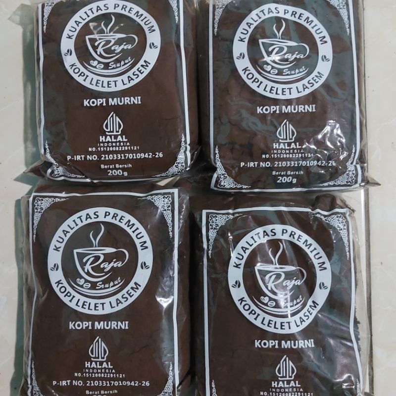 

(COD) Kopi Robusta (MURAH) | KOPI LASEM 200 GRAM | kopi Santri | Kopi Raja Sruput