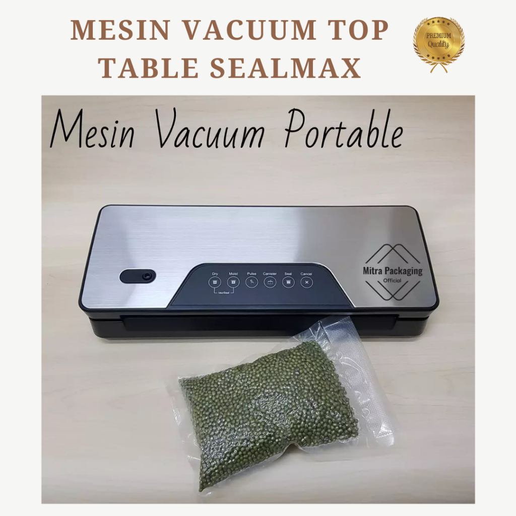 Mesin vakum makanan / portable vacuum sealer / mesin sealer makanan / mesin vacum sealer