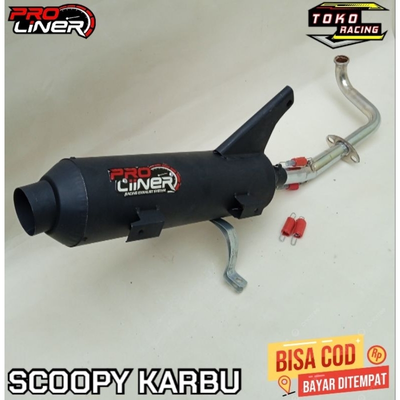 KNALPOT TSUKIGI/TSUGIGI SCOOPY KARBU