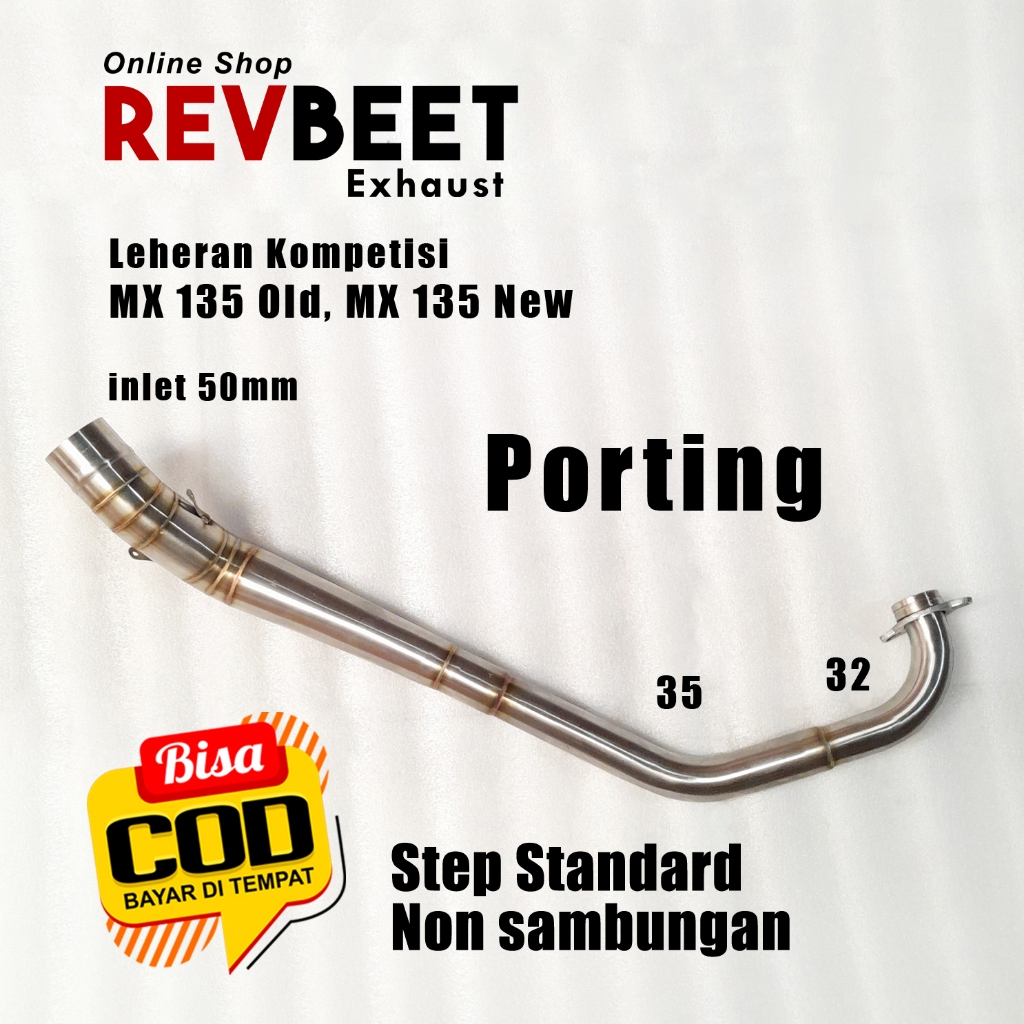 Leheran Mx Old, Mx New, MX king Step Standar 32-35 Inlet 50 Fullstainless Pnp Real Pict