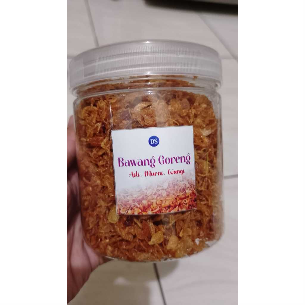 

Bawang Goreng Asli Murni Wangi (DS 200gr)