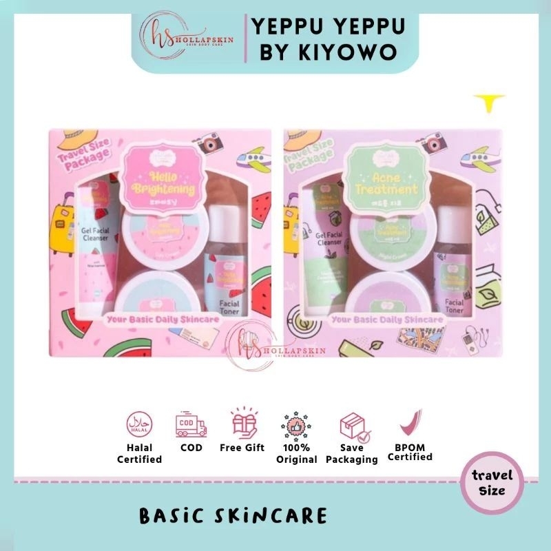 Skincare Yeppu Yeppu By Kiyowo / Acne Treatment/ Brightening Treatment