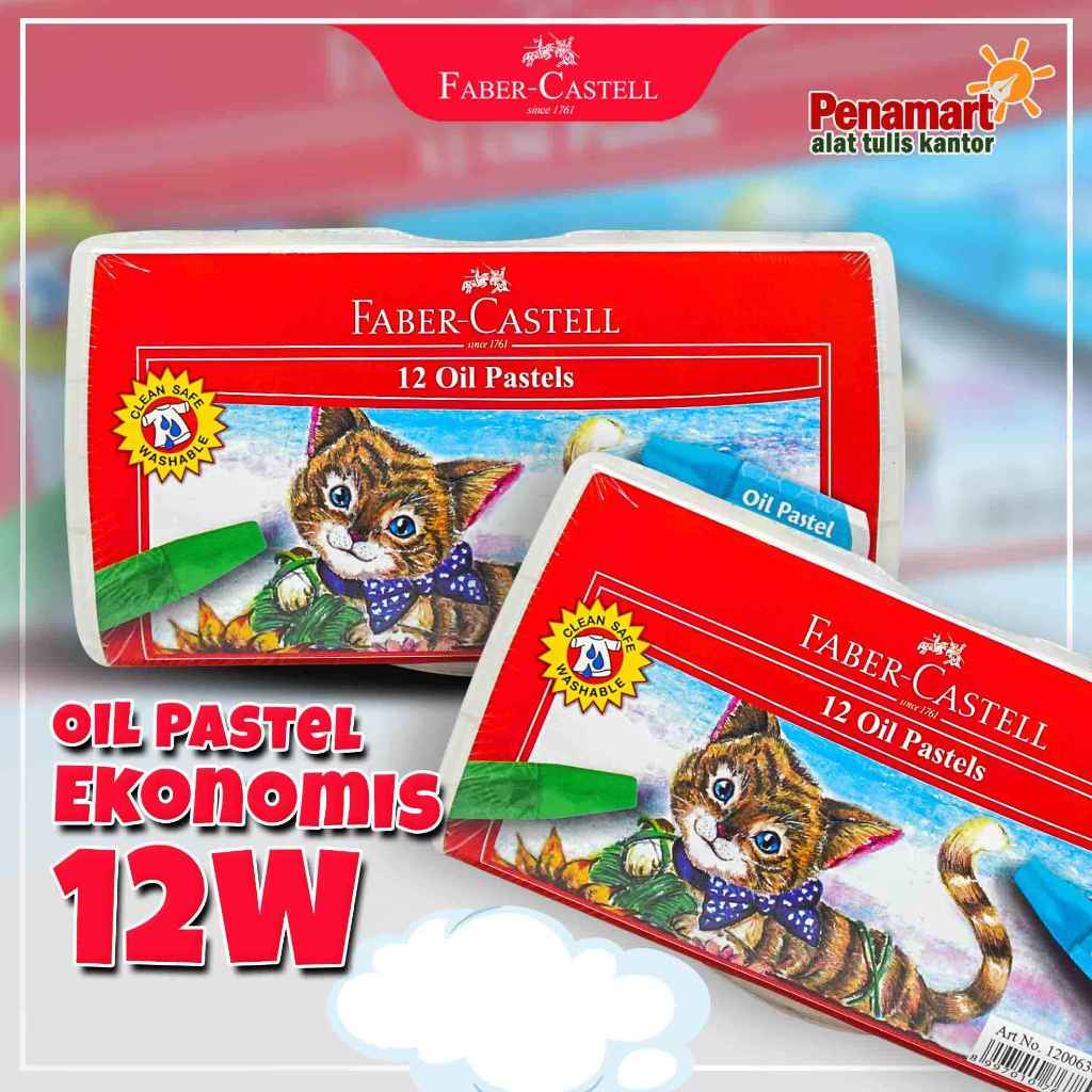 

Oil Pastel Hexagonal Isi 12 Eco Faber-Castell (B0512)