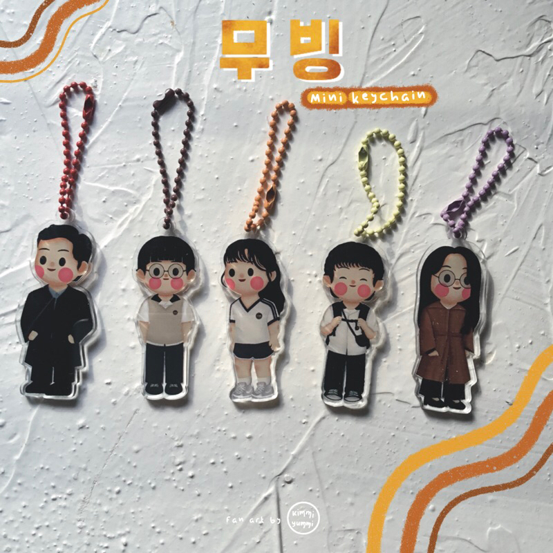 Moving Kdrama Merch (Keychain)