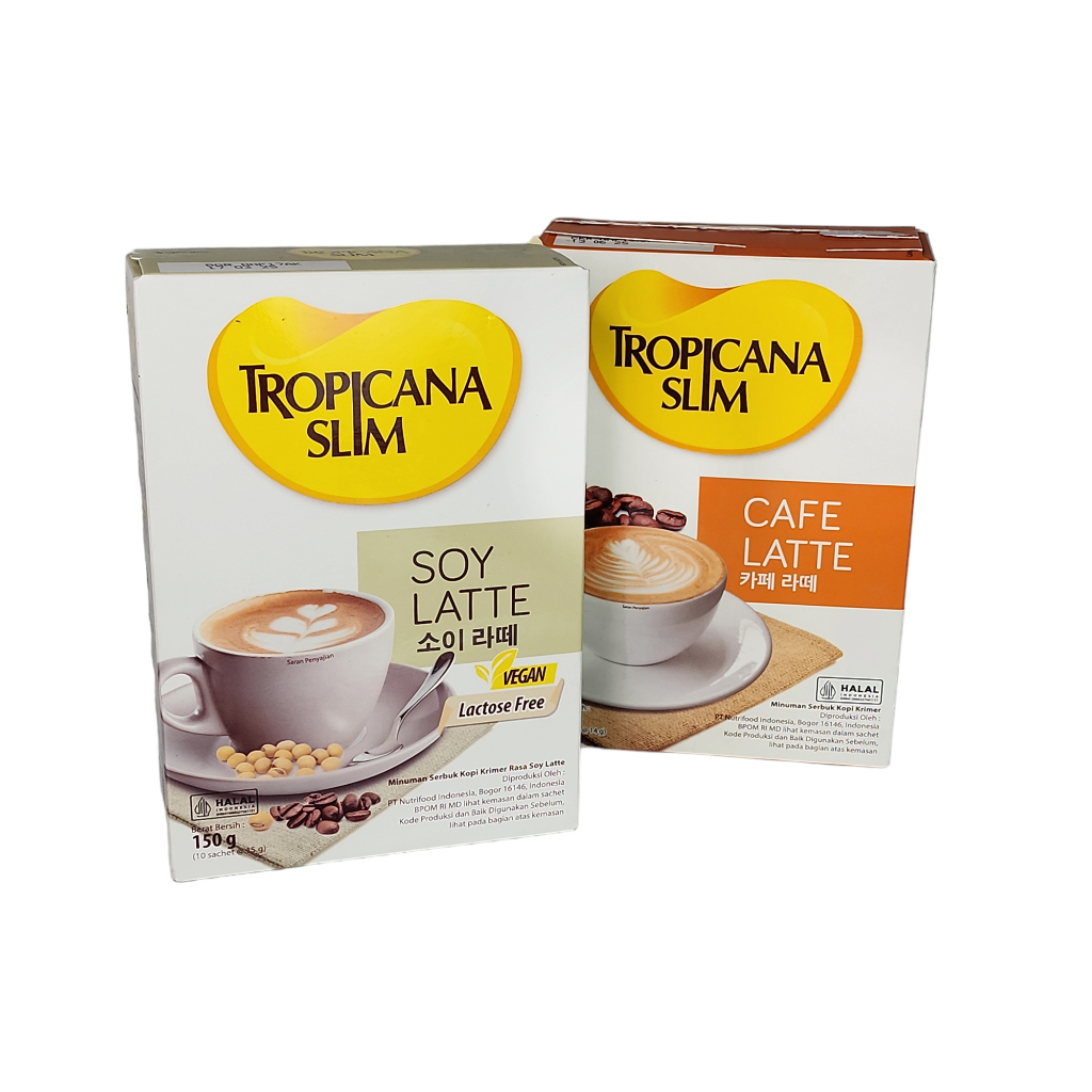 

Tropicana Slim Latte BOX - Isi 10 bks