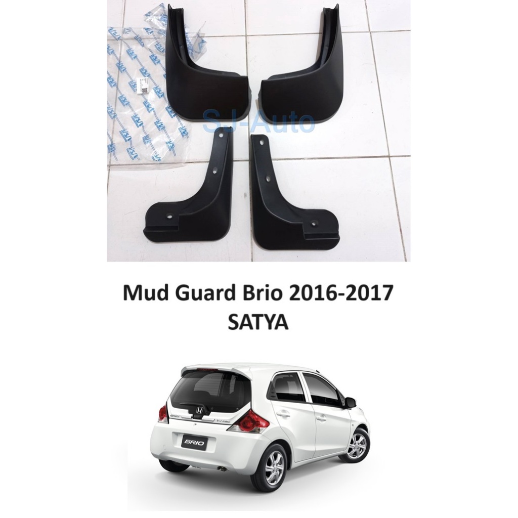 Mud Guard Brio Satya 2016-2017 Kepet roda Karpet Lumpur Brio Satya