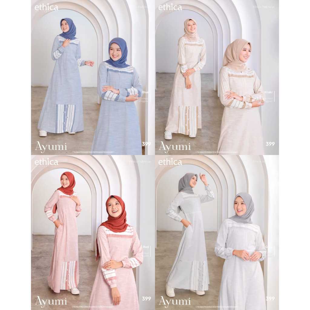 Ayumi 399 Blue/Ayumi 399 Red/Ayumi 399 Grey/Ayumi 399 Khaki/Kahfi 297 Blue/Kahfi 297 Red/Kahfi 296 G