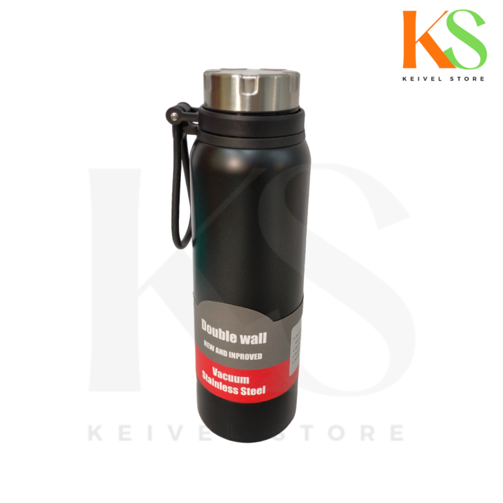 Thermos Air Panas Termos Travel Tumbler Portable 1.2 Liter Merah
