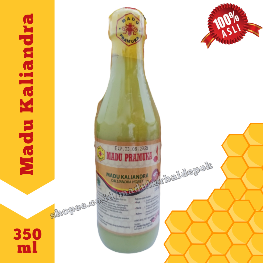 

Madu Pramuka Kaliandra 350 ml