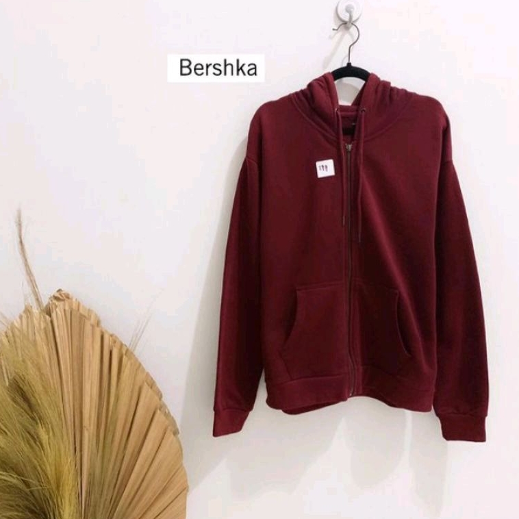 Hoodie Zipper bershka
