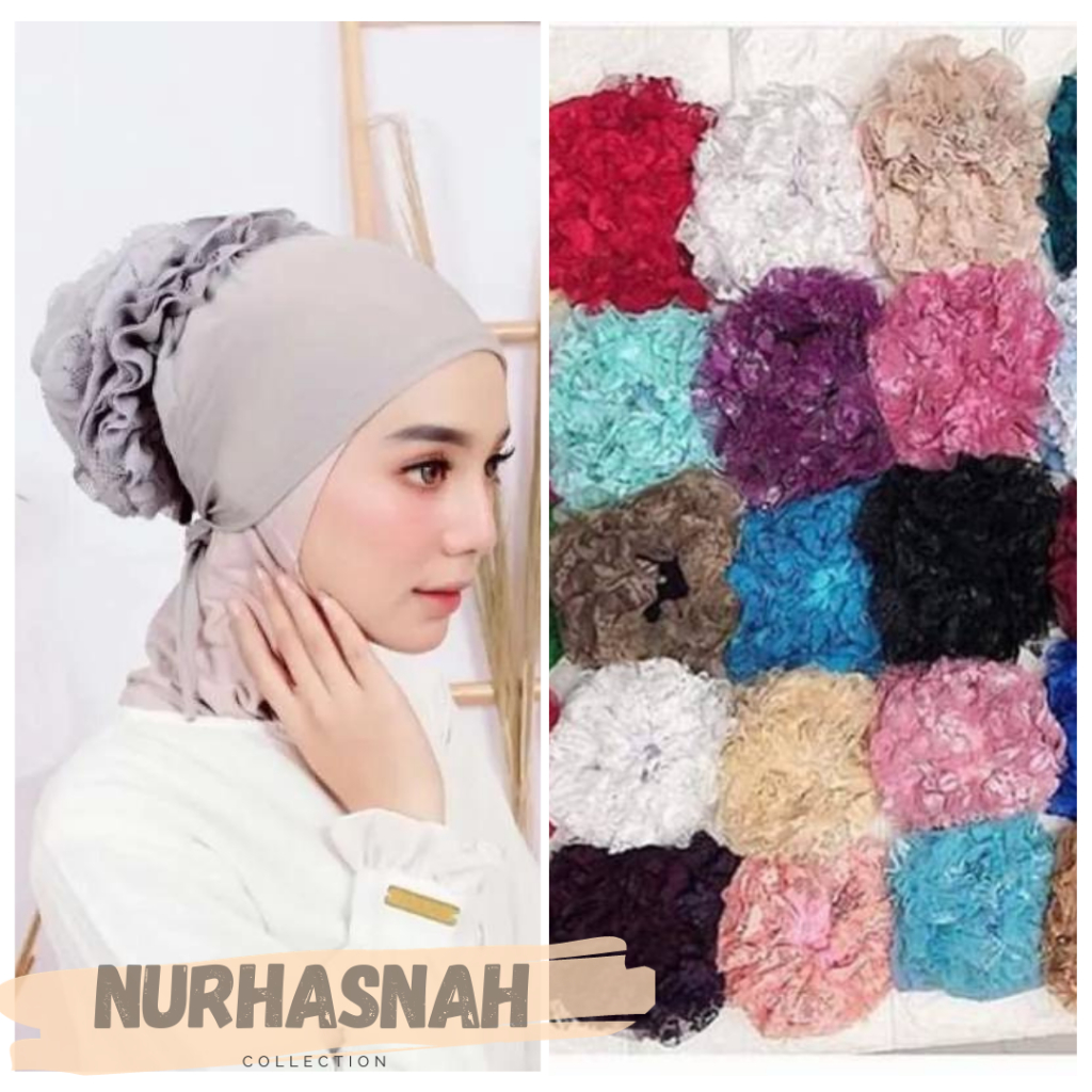 CIPUT INNER TURKI SANGGUL BESAR | CIPUT TURKI CEPOL TALI BELAKANG | CIPUT DALAMAN KERUDUNG UBUR-UBUR