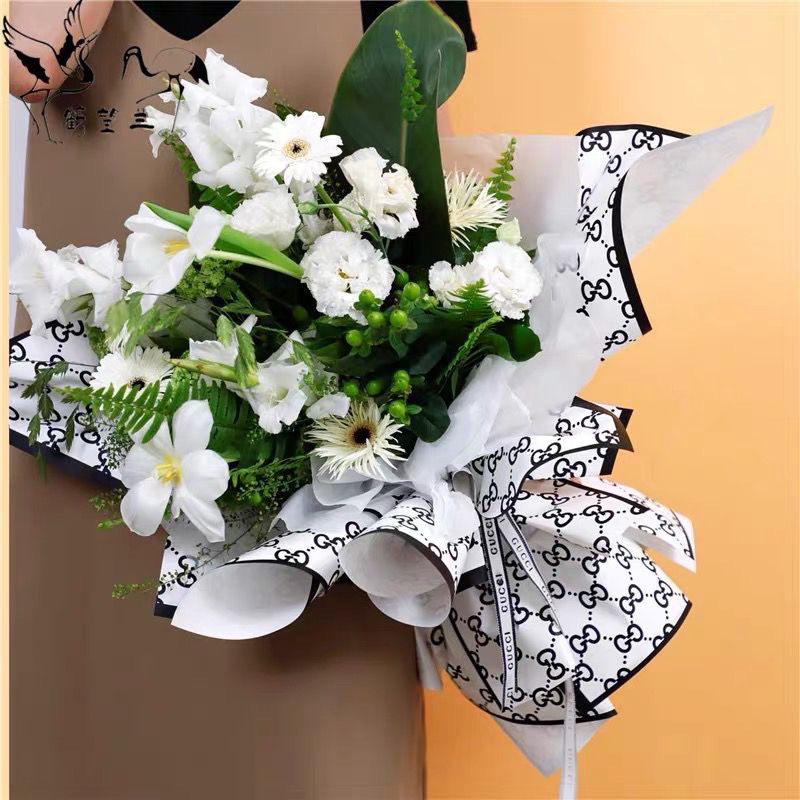 

Kertas Buket Bunga Kertas Cellophane Buket Kertas Bunga Paper Flower Wrapping Kertas Buket Gucci