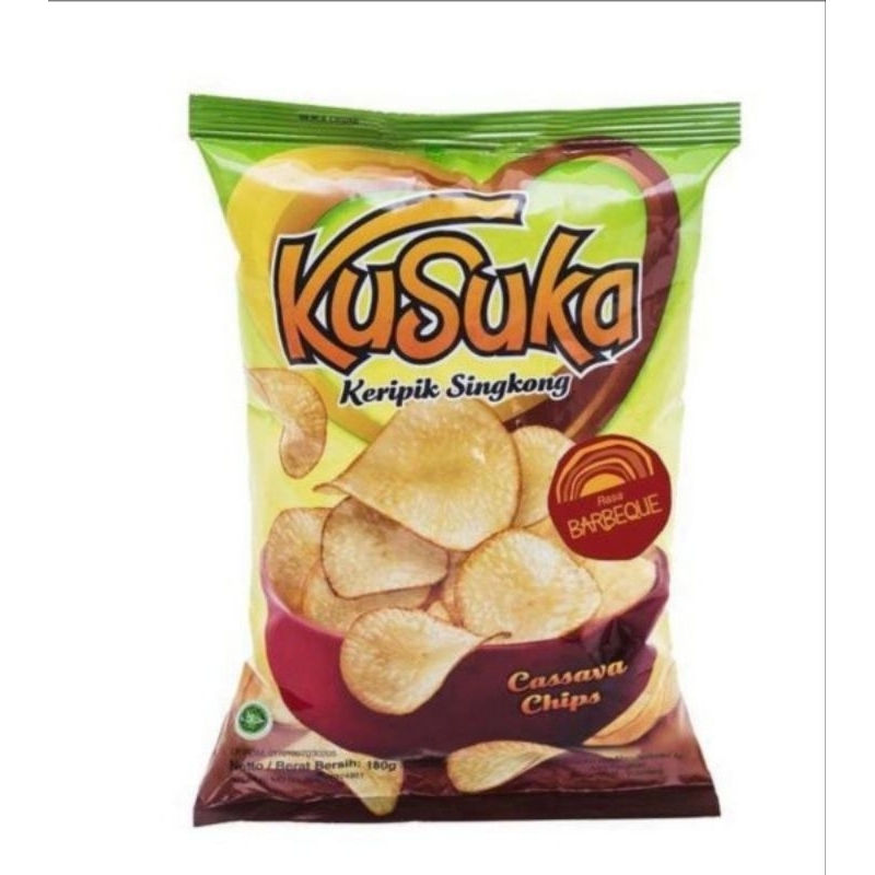 

Kusuka Keripik Singkong Rasa Barbeque 180gr