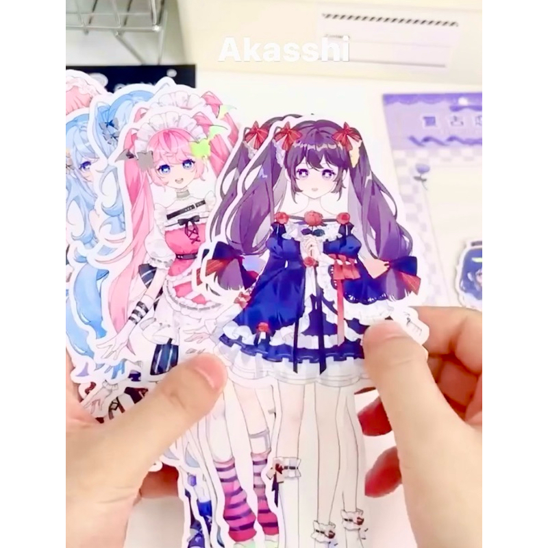 

AJS Sticker aesthetic MY girl jumbo 20pcs / sticker viral / sticker diy/ sticker motif / sticker karakter ST72
