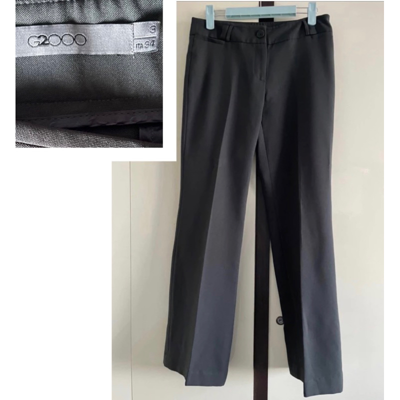 G2000 Celana Panjang Abu Charcoal Trousers Pants