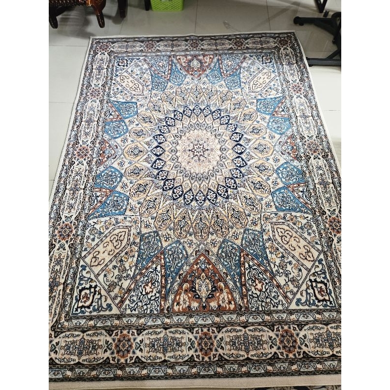 Ambal permadani/bulu sintetis & Ambal polyester.