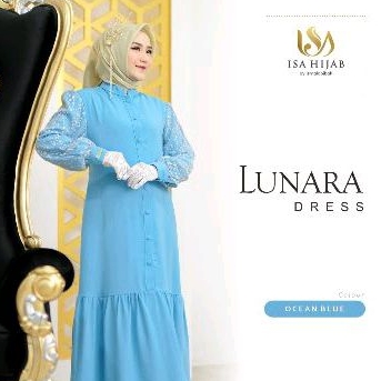 Lunara dress by Isa hijab , Ready size M