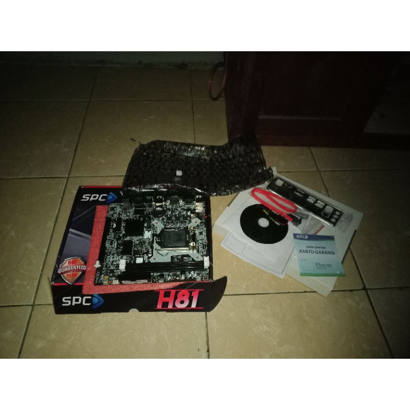 Mobo SPC h81LGA 1150 Baru