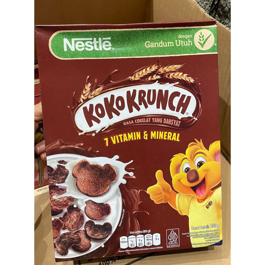 

Nestle Koko KrunchSarapan Cereal Coklat 300gr