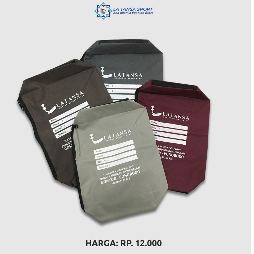 Tas Sandal Santri Gontor – Ringan, Kuat, Anti Air, Siap Pondok
