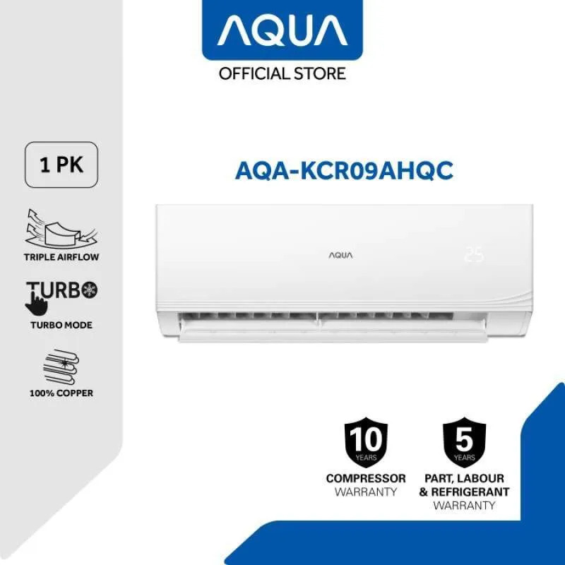 AC AQUA 1 PK AQA-KCR09AHQC SANYO JAPAN Low Watt & Low Voltase