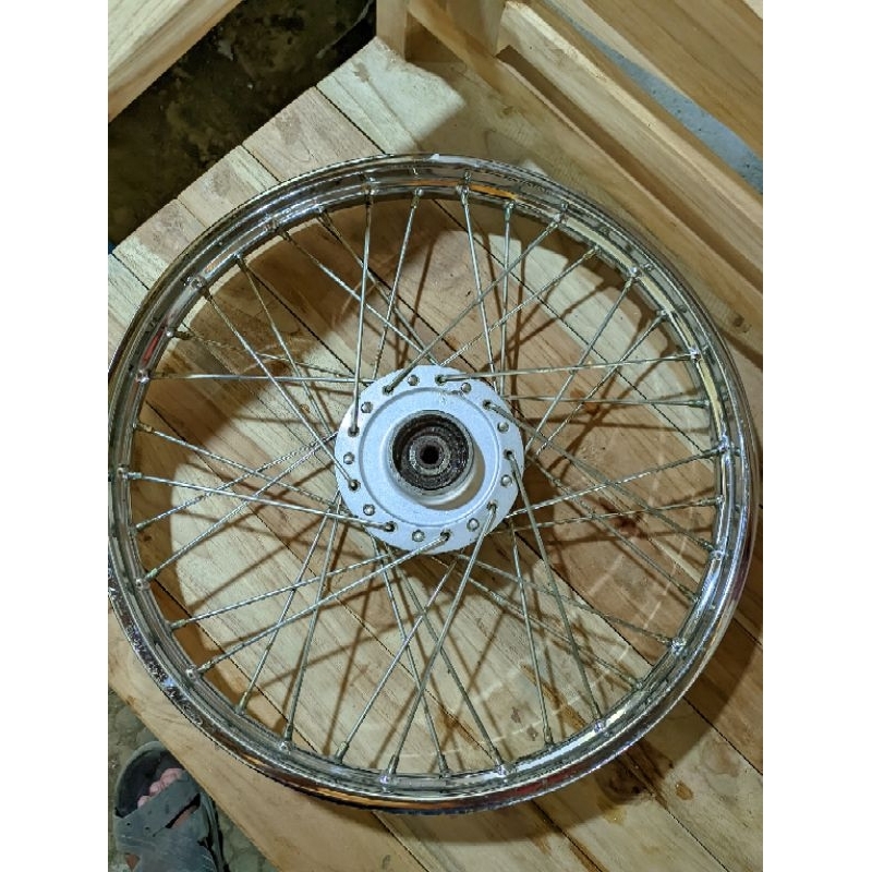 velg ORI copotan Honda Revo kondisi bekas  set tromol depan