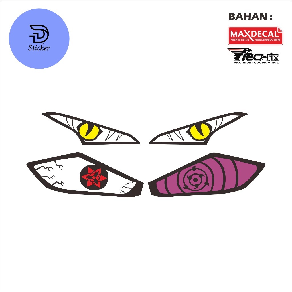 Stiker Lampu Depan CBR 150R