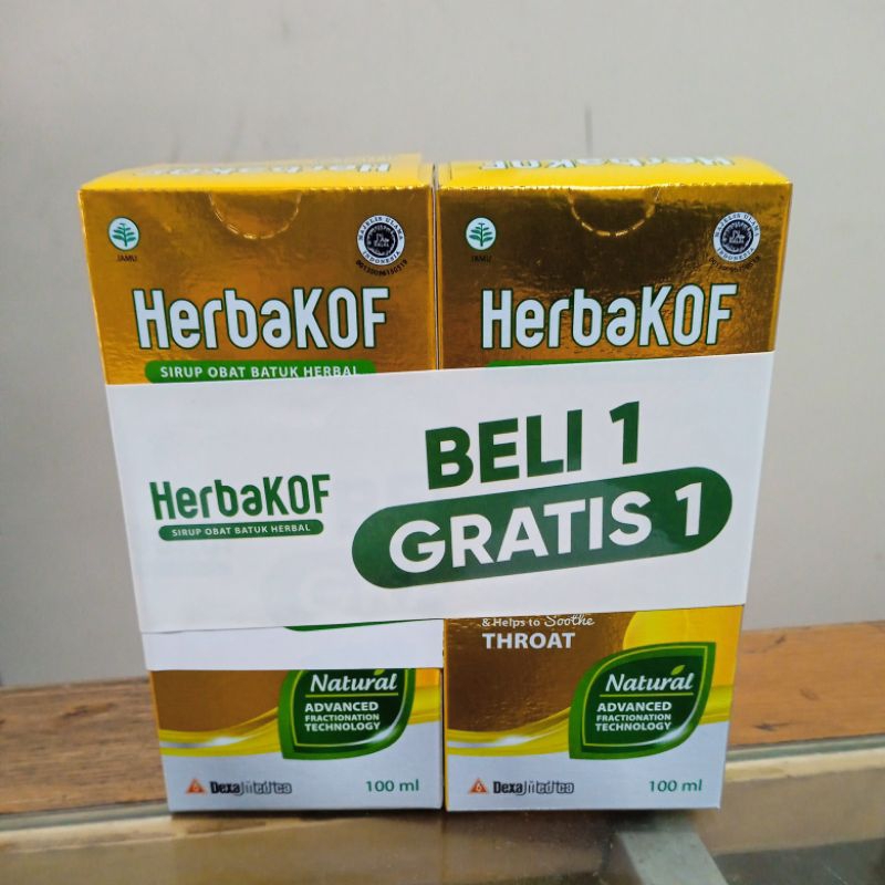 

Herbakof Sirup 100ml/Obat Batuk Herbal;8994388104639