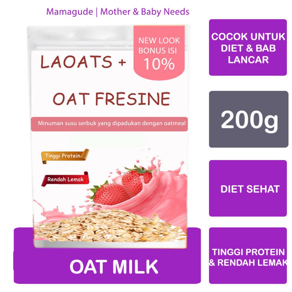 

Susu Oatmeal Laoats (200g)