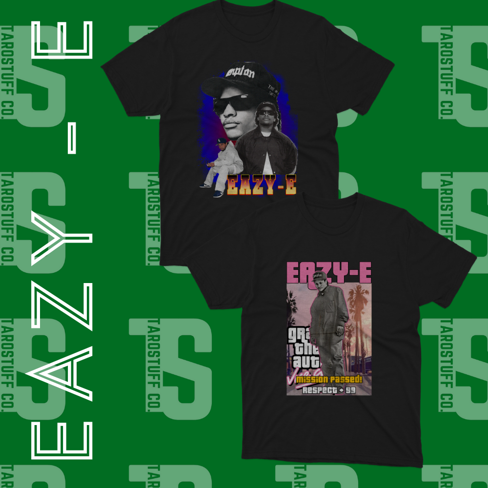 Kaos Musik Eazy E Bahan Cotton Combad 30s