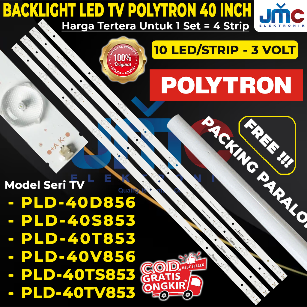 Backlight TV POLYTRON 40 Inch PLD-40TV853 40TS853 40V853 40S853 40D856 40T856