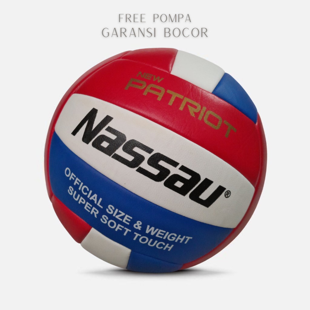 NASSAU bola voli voly voley volley volly voli volley ball nassau NEW PATRIOT indoor outdoor