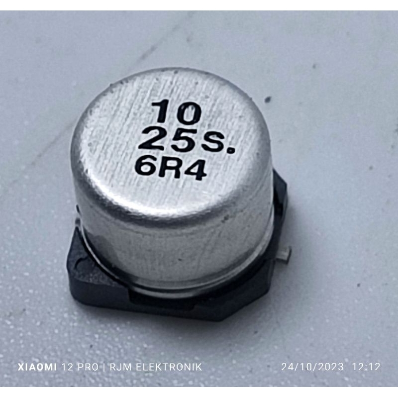 elco smd bipolar 10uf 25v